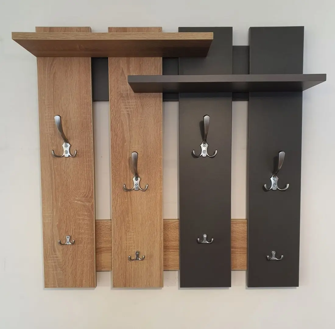 Вешалка BellaLuni WN2 P80 (Sonoma Oak/Gray) - 2