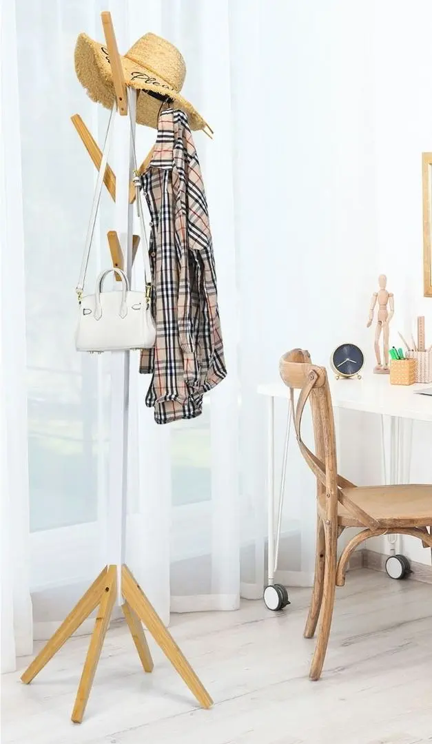 Cuier Costway HU10121WH (Natural/White)