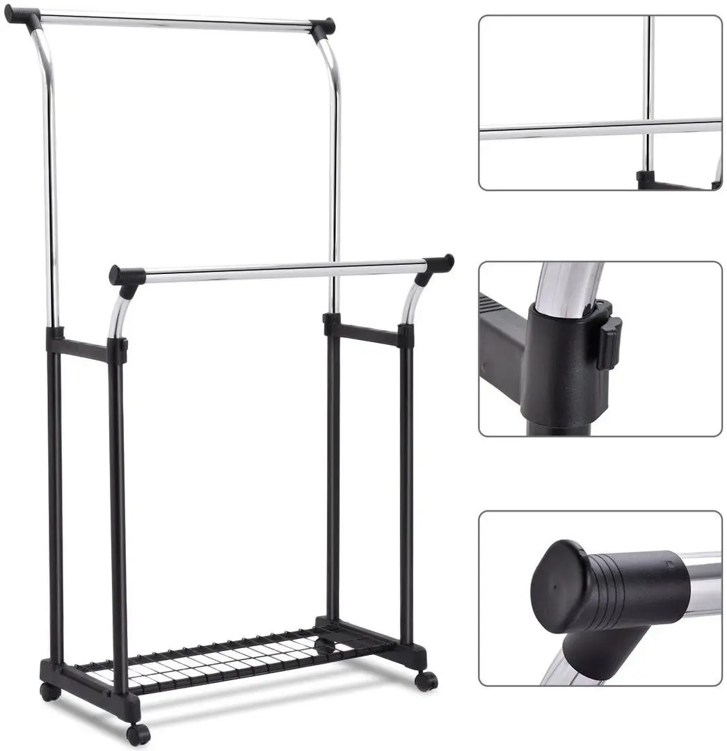 Cuier Costway HW53833 (Black/Silver)