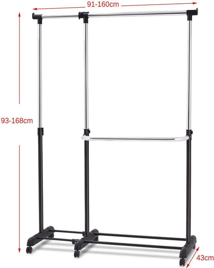 Cuier Costway HW53834 (Black/Silver)