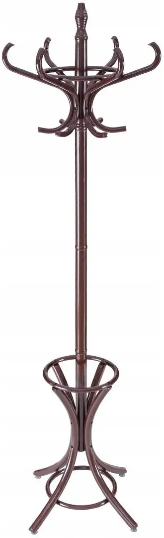 Вешалка Costway HW55588MG (Red Wood) - 3