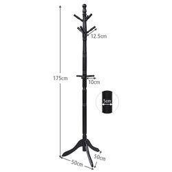 Вешалка Costway HW65614BK (Black) Thumb