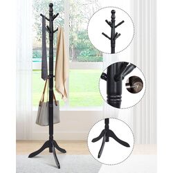 Вешалка Costway HW65614BK (Black) Thumb