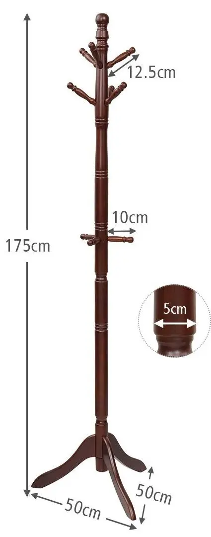 Cuier Costway HW65614BN (Brown)