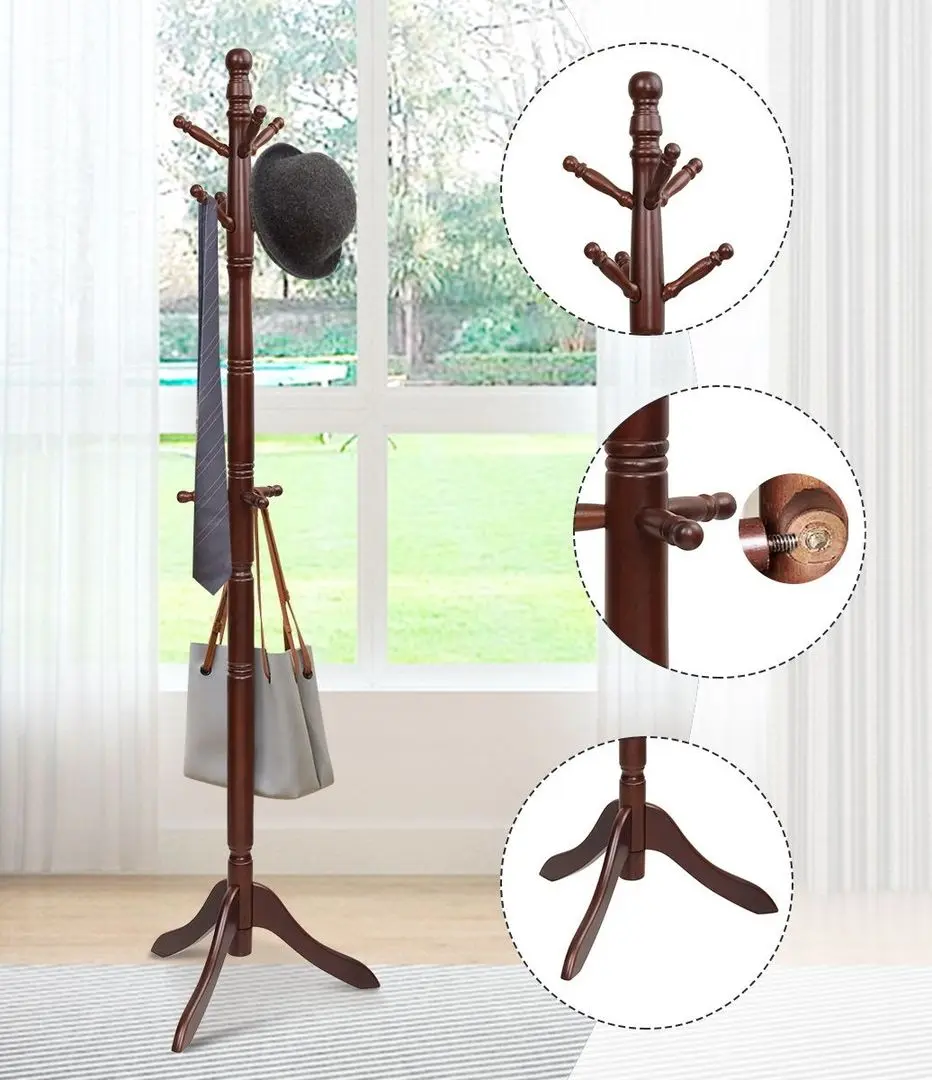 Cuier Costway HW65614BN (Brown)