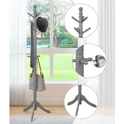 Вешалка Costway HW65614GR (Grey) Thumb