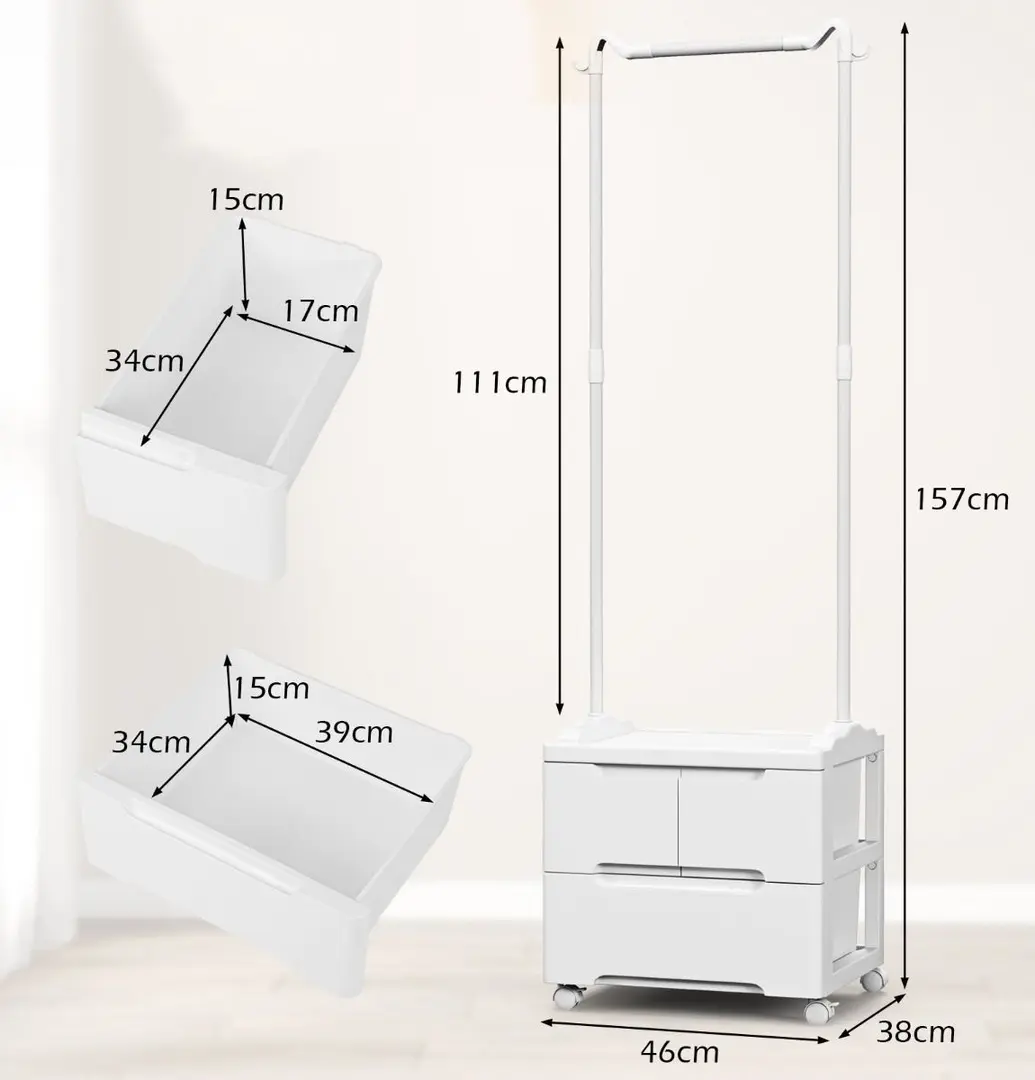 Cuier Costway JV11503WH (White)