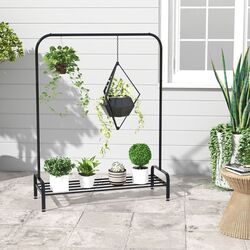 Вешалка Costway JZ10164DK (Black) Thumb