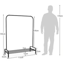 Вешалка Costway JZ10164DK (Black) Thumb