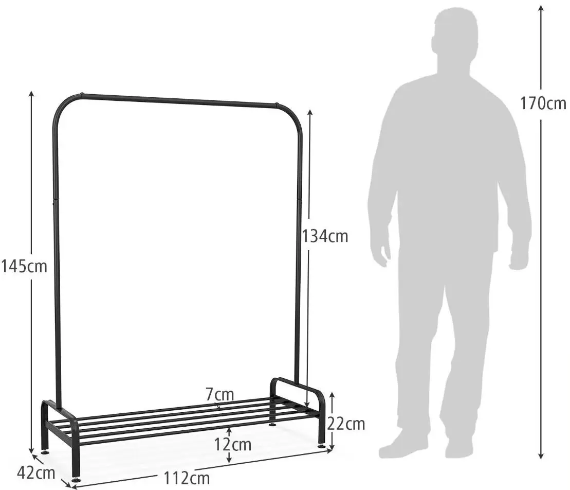 Вешалка Costway JZ10164DK (Black)
