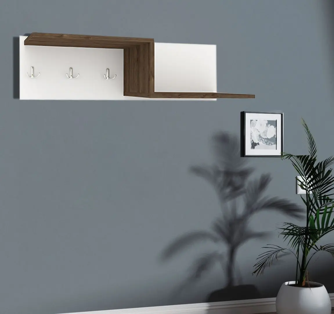 Cuier Haaus Grid (White/Bronze Oak)