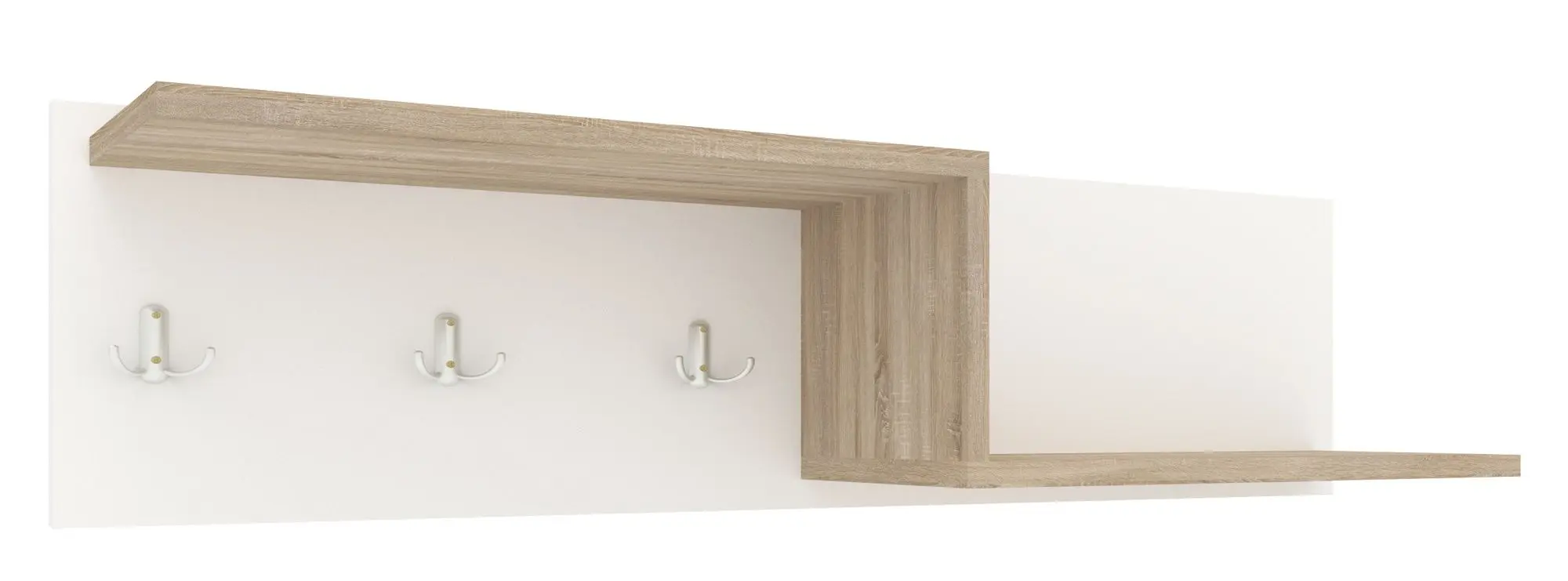 Вешалка Haaus Grid (White/Sonoma Oak)