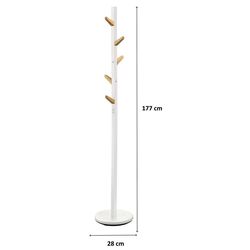 Вешалка Halmar W66 (White/Natural Oak) Thumb