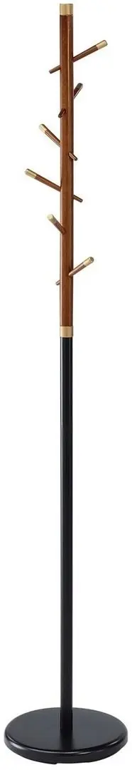 Вешалка Halmar W67 (Black/Walnut)