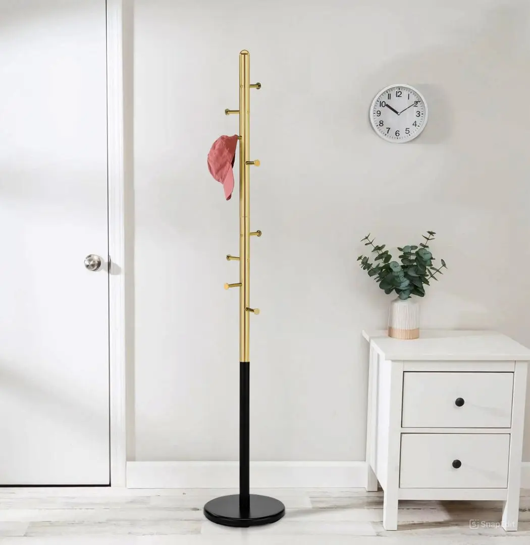 Вешалка Halmar W68 (Black/Gold)