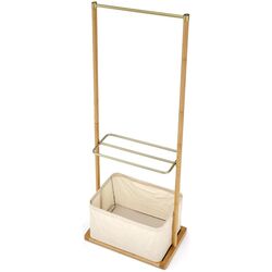 Вешалка Halmar WU-31 (Beige/Gold/Bamboo) Thumb