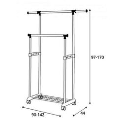 Вешалка Halmar WU11 (Black) Thumb