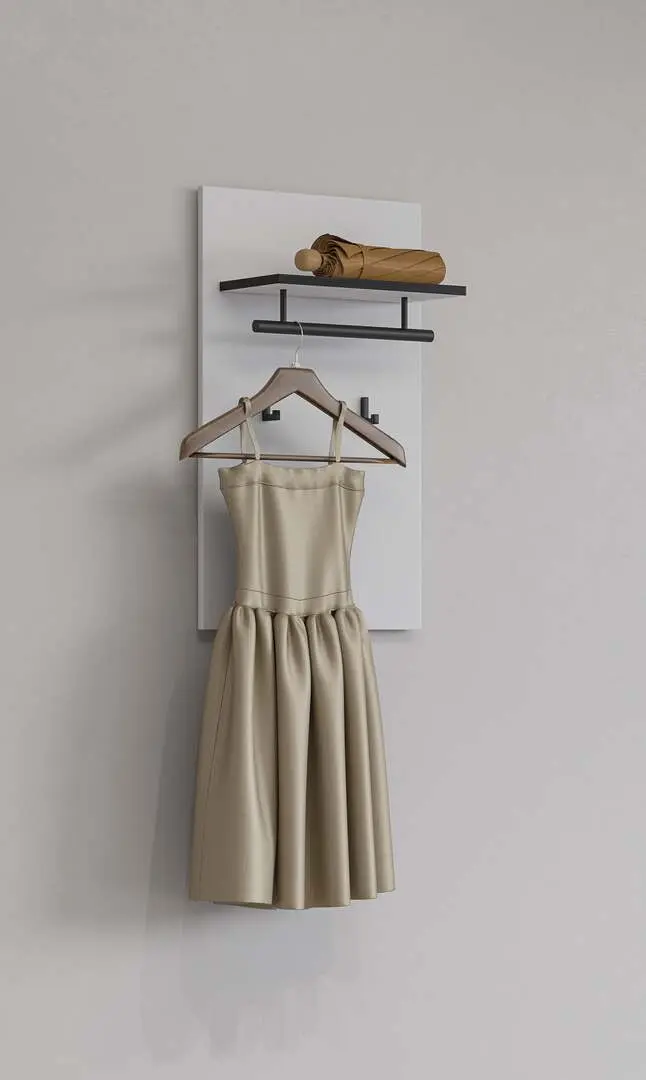 Cuier Helvetia Cross 40 cm (White/Black)