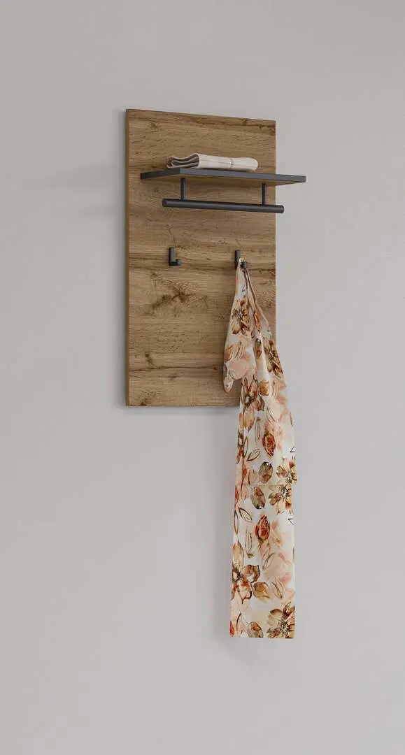 Cuier Helvetia Cross 40 cm (Wotan Oak/Black)