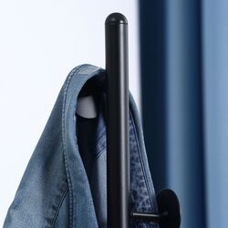 Cuier Homcom 837-212BK 35x35x170 cm (Black) Thumb