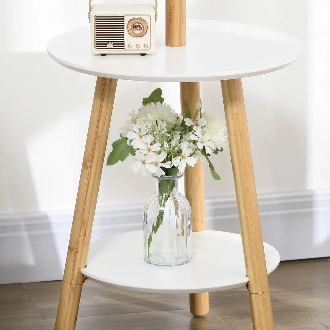 Cuier Homcom 837-306V00ND 39x171 cm (White/Oak)