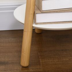 Cuier Homcom 837-306V00ND 39x171 cm (White/Oak) Thumb