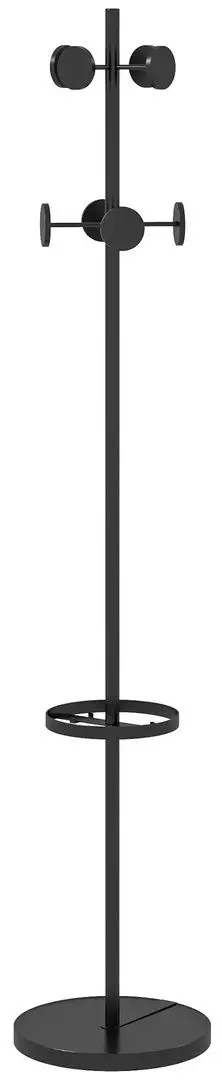 Вешалка Homcom 837-420V00BK 34x177 cm (Black)