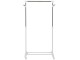 Вешалка Homcom 850-116 68x42x145 cm (White/Silver)