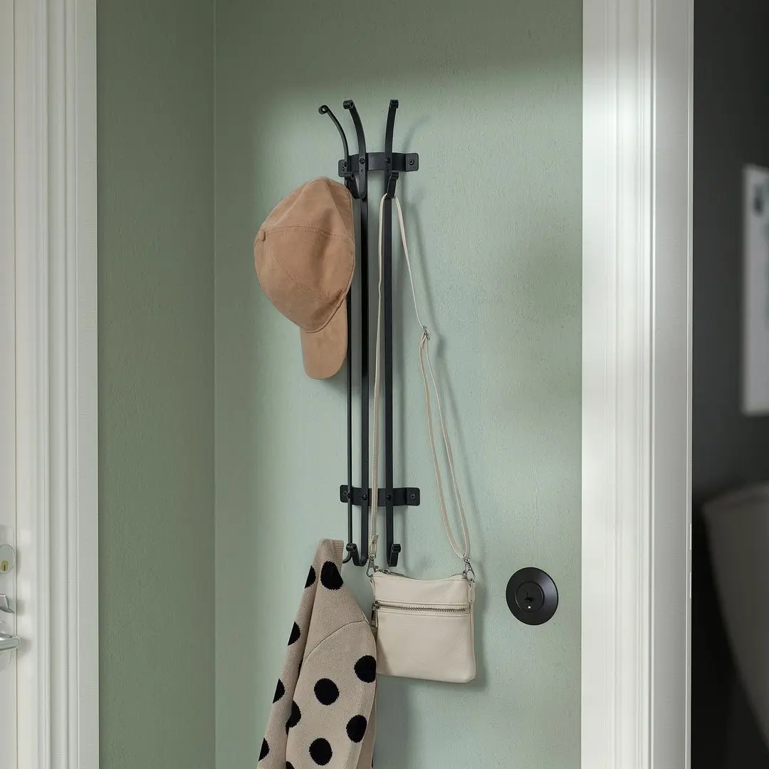 Cuier Ikea Guldhona (Negru)