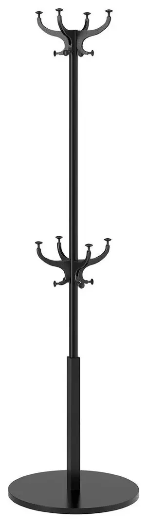 Cuier Ikea Hemnes 185cm (Negru)