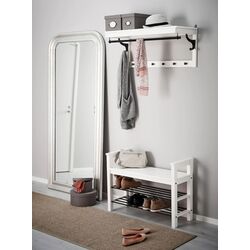 Cuier Ikea Hemnes 85cm (Alb) Thumb