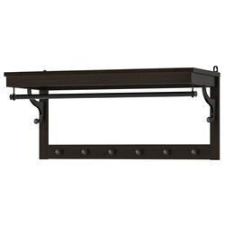 Cuier Ikea Hemnes 85cm (Negru-maro) Thumb