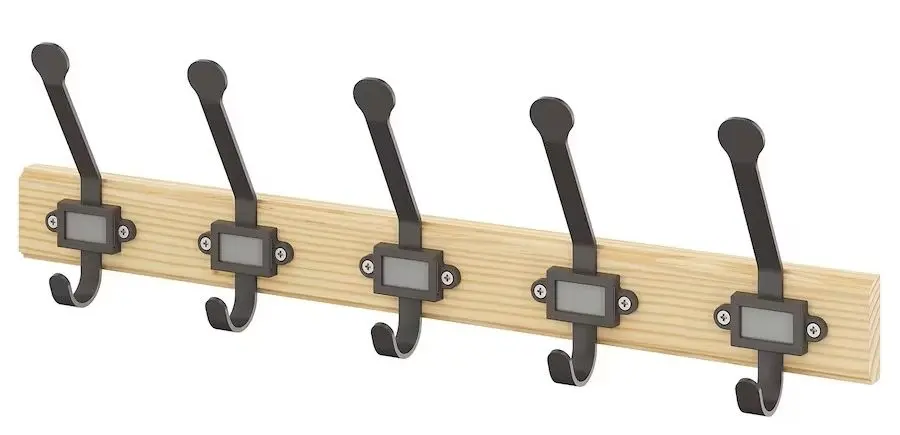 Cuier Ikea Kartotek (Pin/Gri)