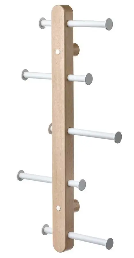 Cuier Ikea Ploga (Bej/Alb)