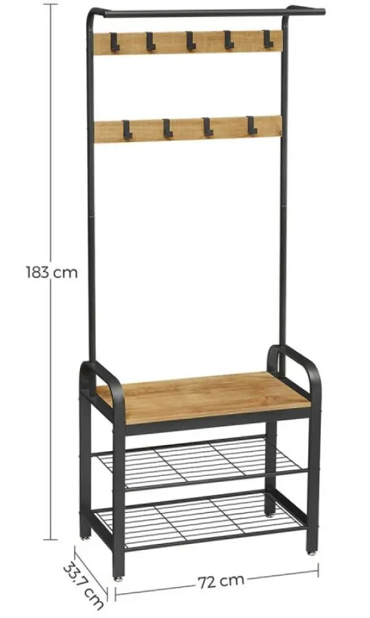 Вешалка Leobert 2068 1 (Natural/Black) - 4