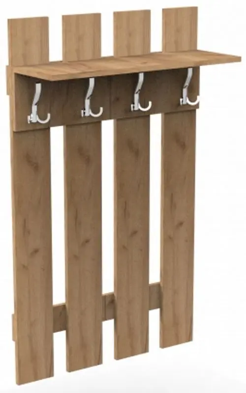 Вешалка МЛ-Мебель Nr.1 (Дуб Золотой)