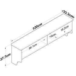 Вешалка Mirage Meble P2 (White) Thumb