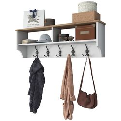 Cuier Mirage Meble P2 (White/Walnut) Thumb