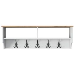 Cuier Mirage Meble P2 (White/Walnut) Thumb