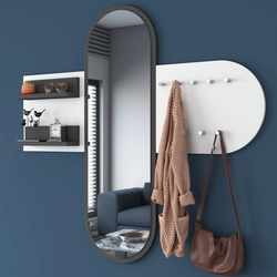 Cuier Mirage Meble P3 (Dark Grey/White) Thumb