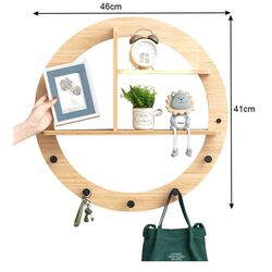 Полка-вешалка Mobhaus Artid Typ 1 (Natural) Thumb