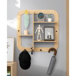 Полка-вешалка Mobhaus Artid Typ 2 (Natural) Thumb