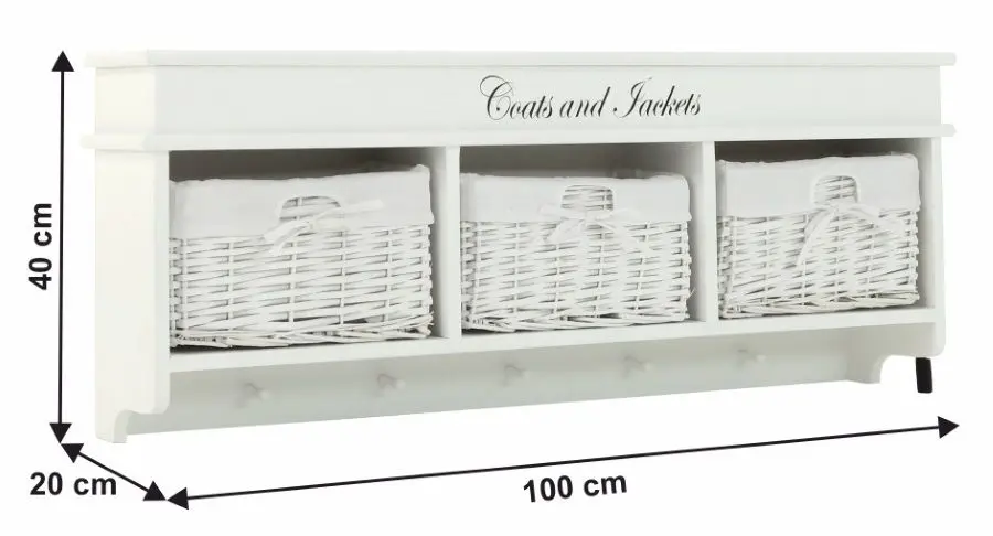 Вешалка Mobhaus Blanco (White)