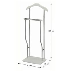 Вешалка Mobhaus Elias (Chrome/White) Thumb