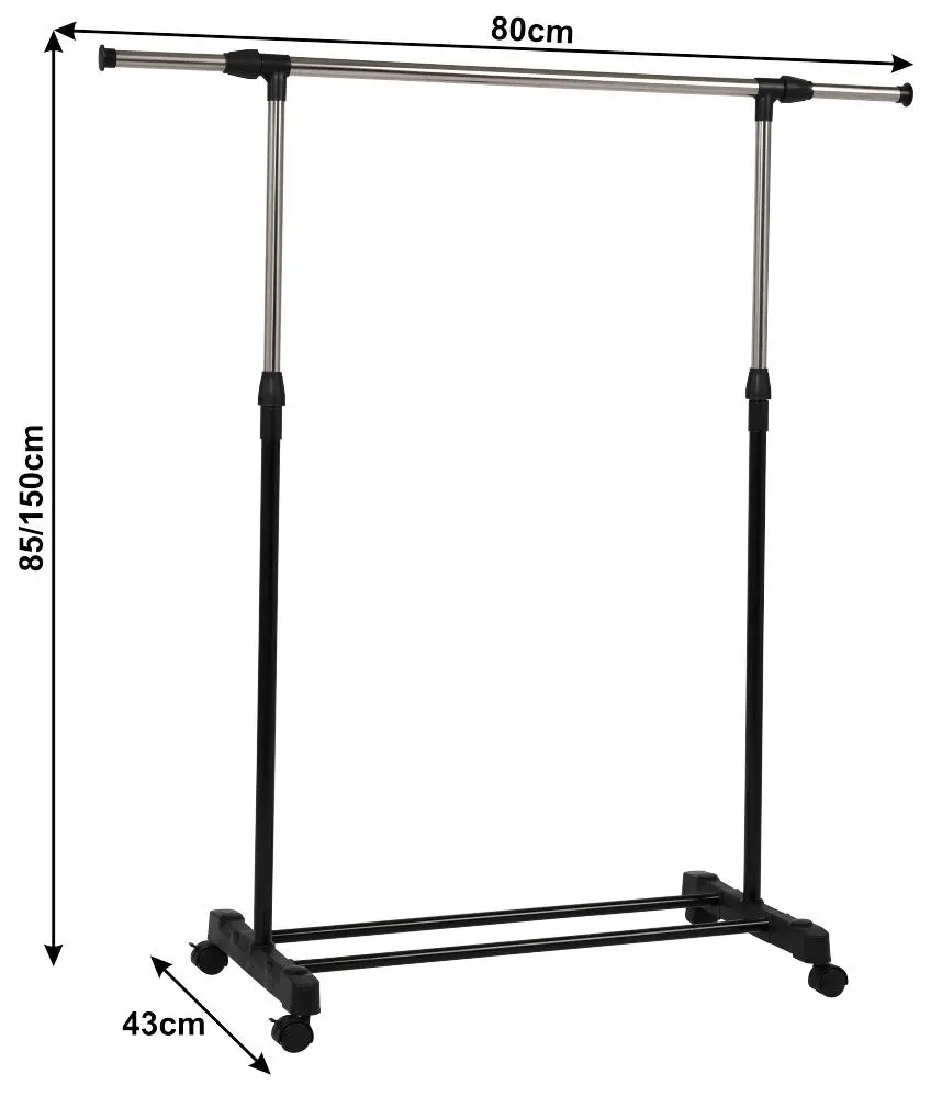 Cuier Mobhaus Hilar (Stainless Steel/Black)