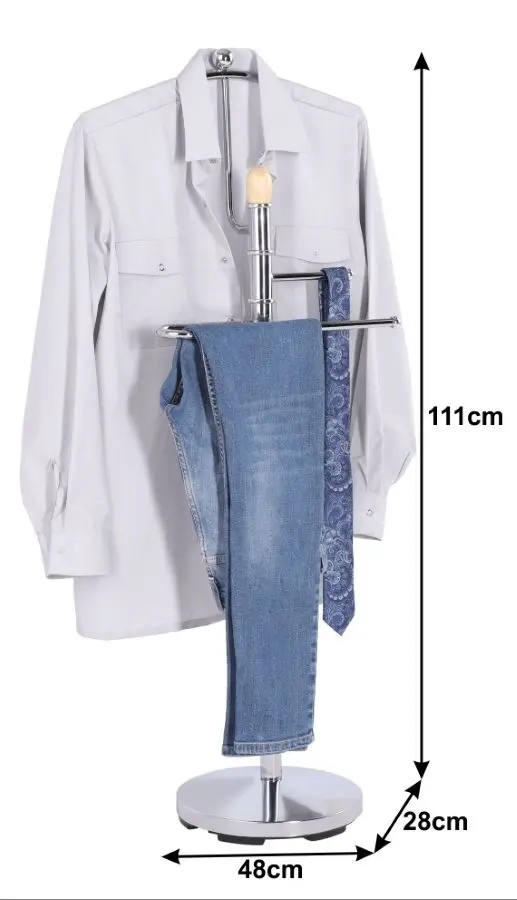 Cuier Mobhaus Ivan (Chrome/Beech)