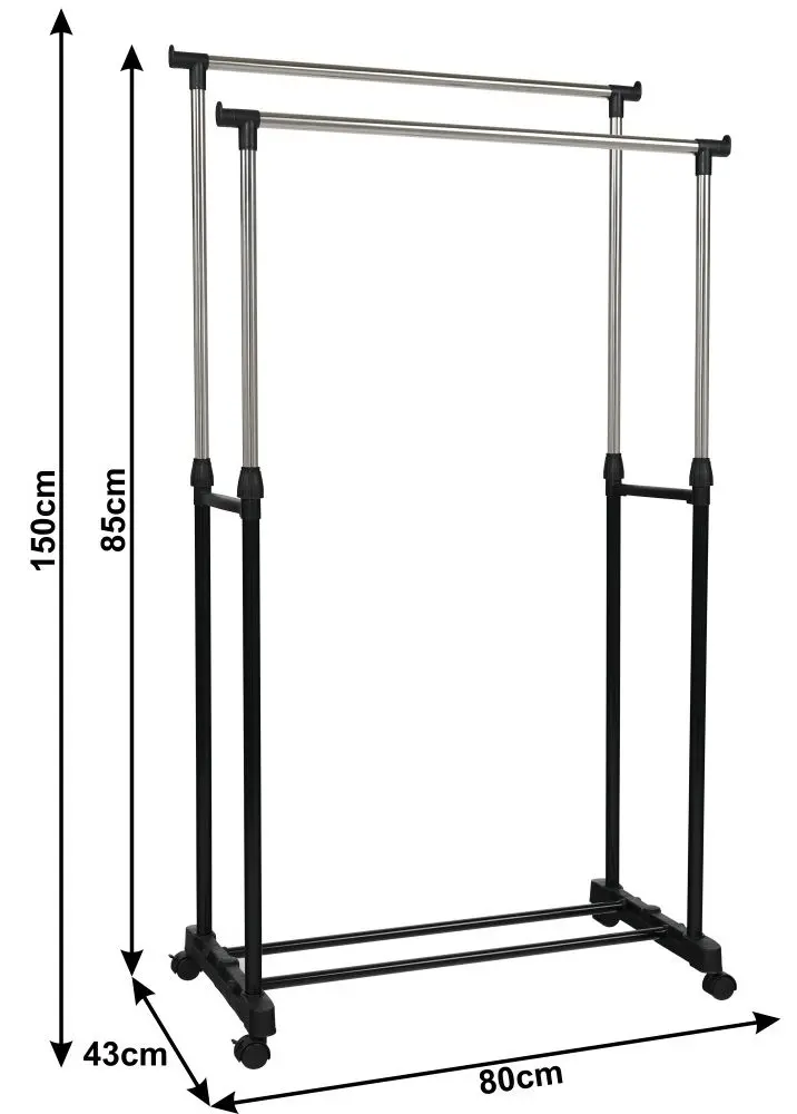 Cuier Mobhaus Oliver (Stainless Steel/Black)