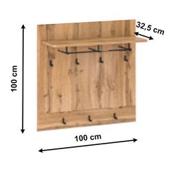 Вешалка Tempo Kondela Pusan X (Appalachian Oak) Thumb
