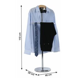 Вешалка Mobhaus Sunil (Natural/Chrome) Thumb