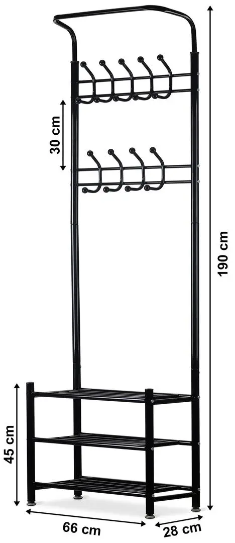 Cuier Modern Home GH-201 (Black)